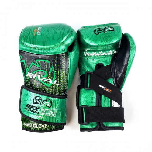 Боксерські рукавиці Rival RFX-Guerrero Intelli-Shock Bag Gloves Cyber Edition купити