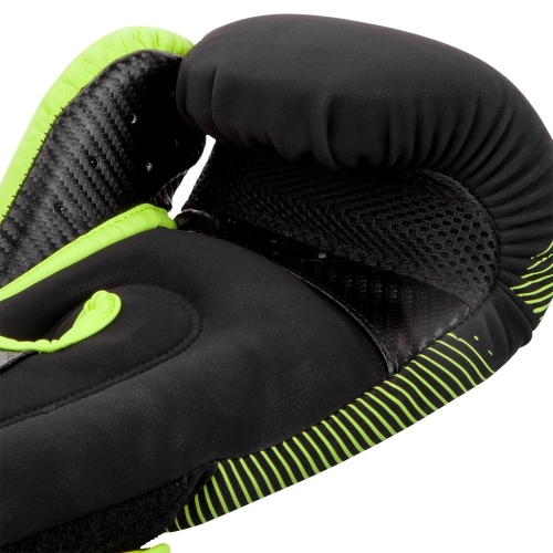 Venum Traning Camp 2.0 Boxing Gloves Black Neo Yellow photo