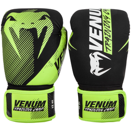 Боксерські рукавиці Venum Traning Camp 2.0 Boxing Gloves Black Neo Yellow
