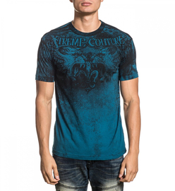 Футболка Xtreme Couture Lions Gate SS Tee Indian Teal