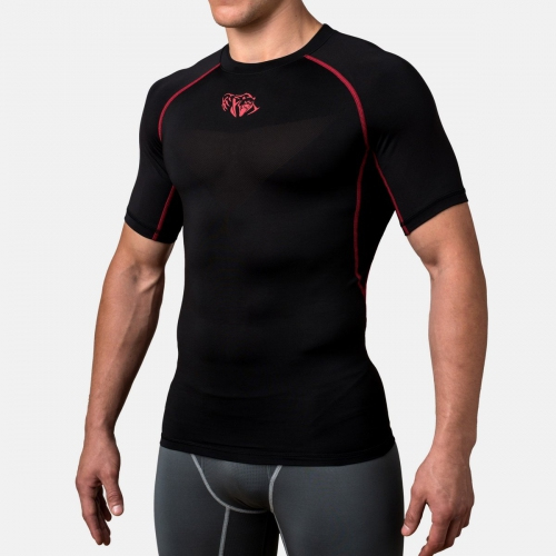 Компресійна футболка Peresvit Air Motion Black Red Short Sleeve купити