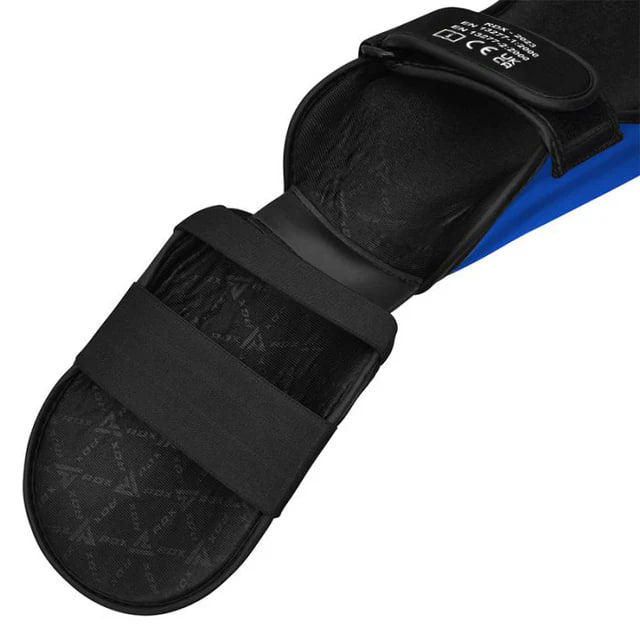 Захист гомілки RDX Shin Instep Molded King Blue White фото