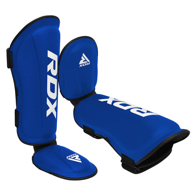 Захист гомілки RDX Shin Instep Molded King Blue White купити