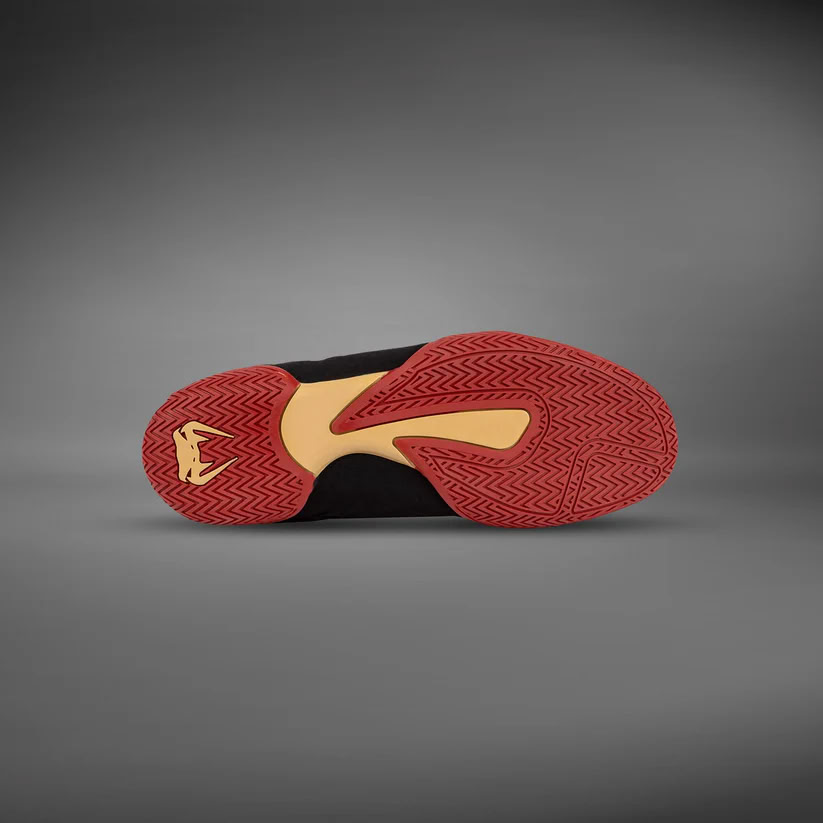 Боксерки Venum Contender Boxing Shoes Black Gold Red розмір