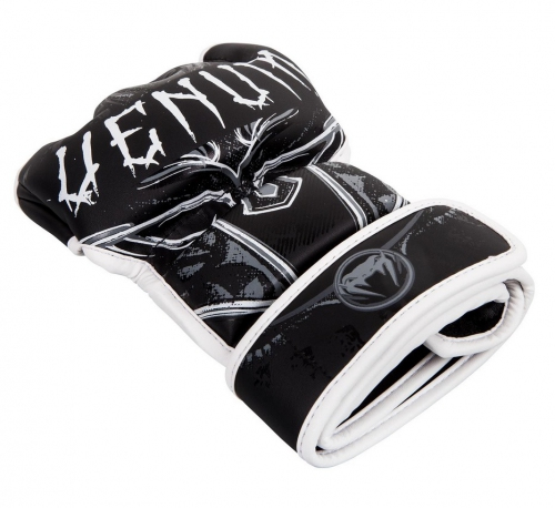 Перчатки для MMA Venum Gladiator 3.0 MMA Gloves Black White  купить