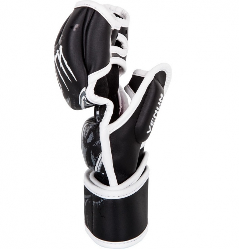 Перчатки для MMA Venum Gladiator 3.0 MMA Gloves Black White  фото