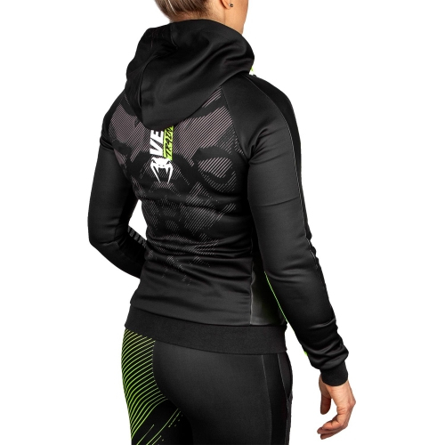 Womens Venum Training Camp 2.0 Hoody Black Neo Yallow photo