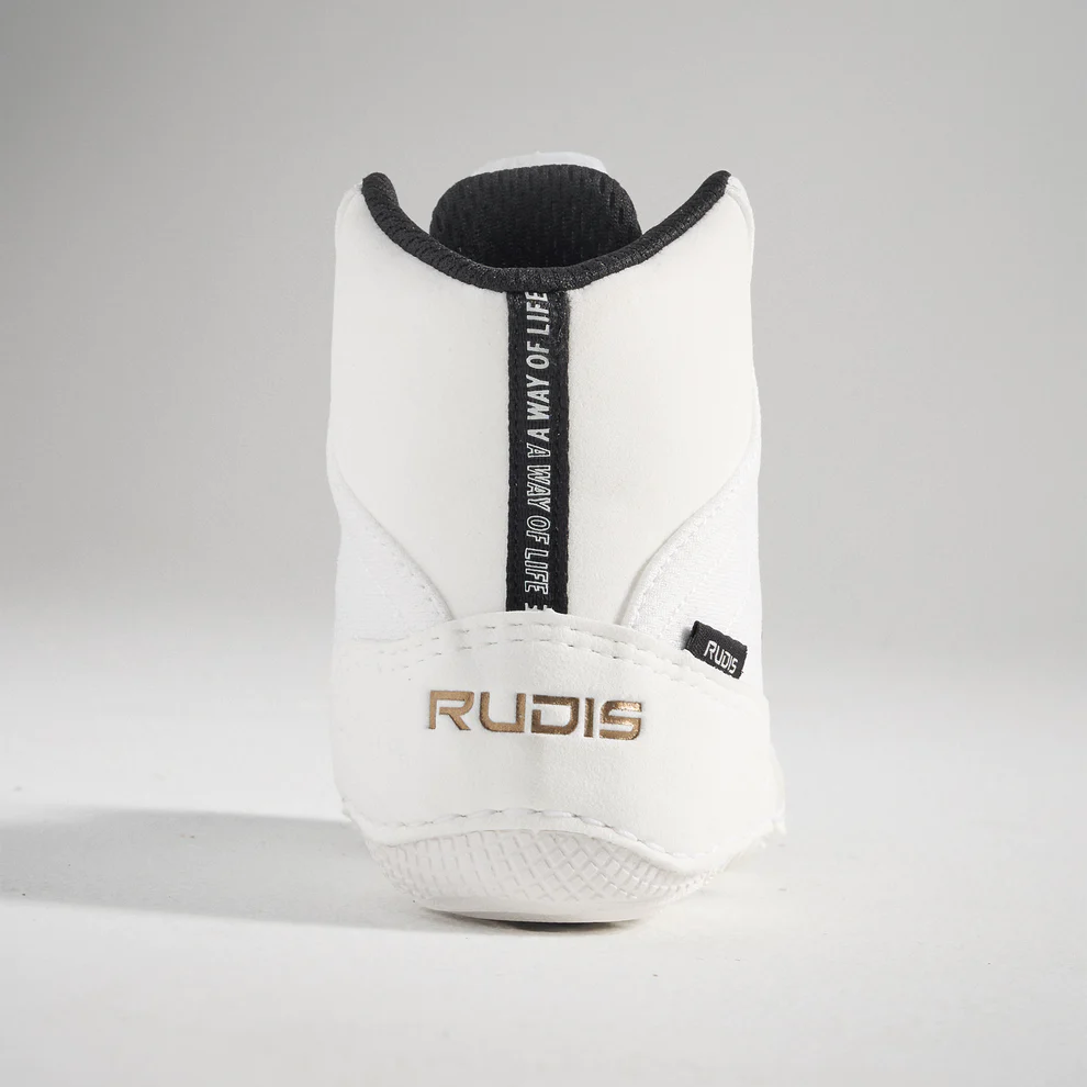 Детские борцовки Rudis Colt 2.0 Youth Wrestling Shoes White Gold размер