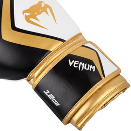 Боксерские перчатки Venum Contender 2.0 Boxing Gloves Black Gold, Фото № 3