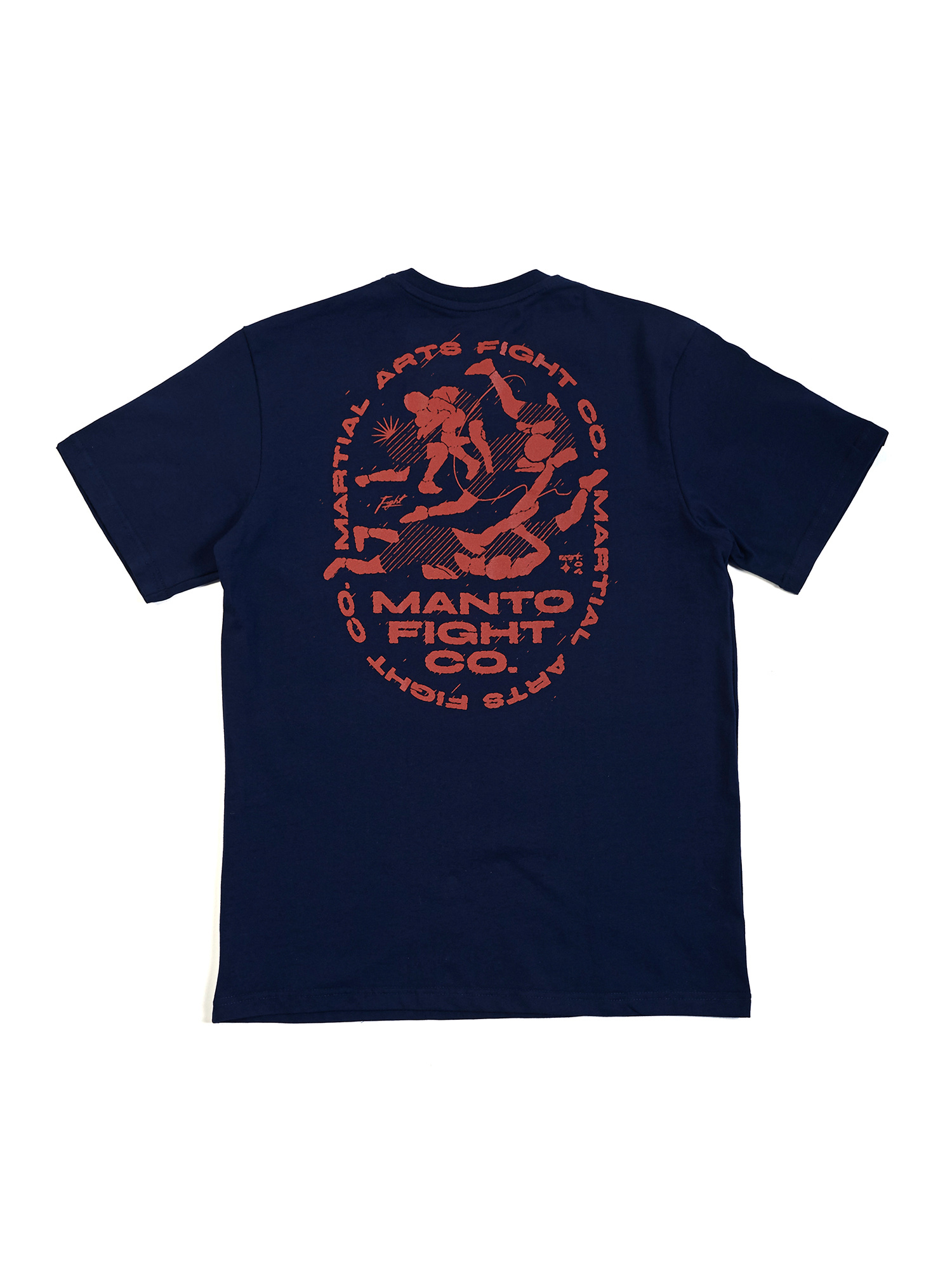 Футболка MANTO T-shirt Wrestling Navy Blue купити