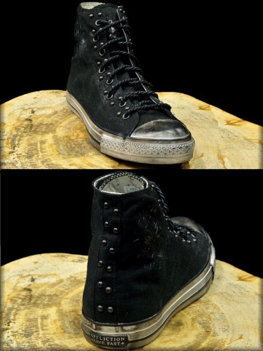 Affliction Farin Black Wax sneakers price