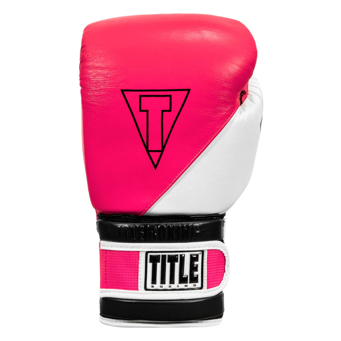 Boxing gloves Title Gel E-Series Training & Sparring Gloves Pink White Black buy