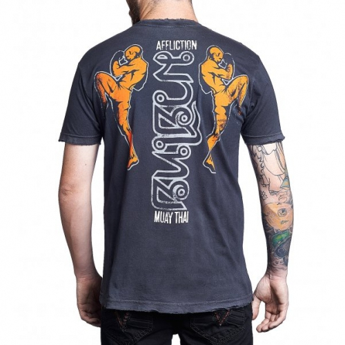 Футболка Affliction Muay Thai Crewneck Tee купити