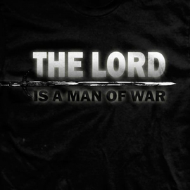 Футболка Ranger Up The Lord is a Man of War Normal-Fit T-Shirt, Фото № 4