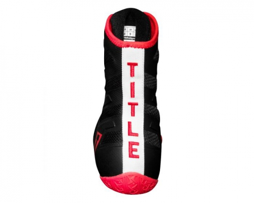 Боксерки TITLE Boxing Total Balance Boxing Shoes Black Red купити