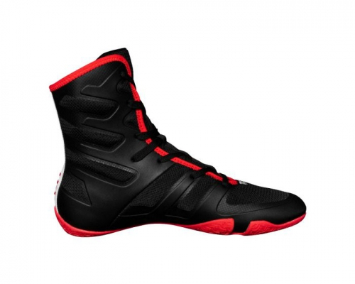 Боксерки TITLE Boxing Total Balance Boxing Shoes Black Red фото