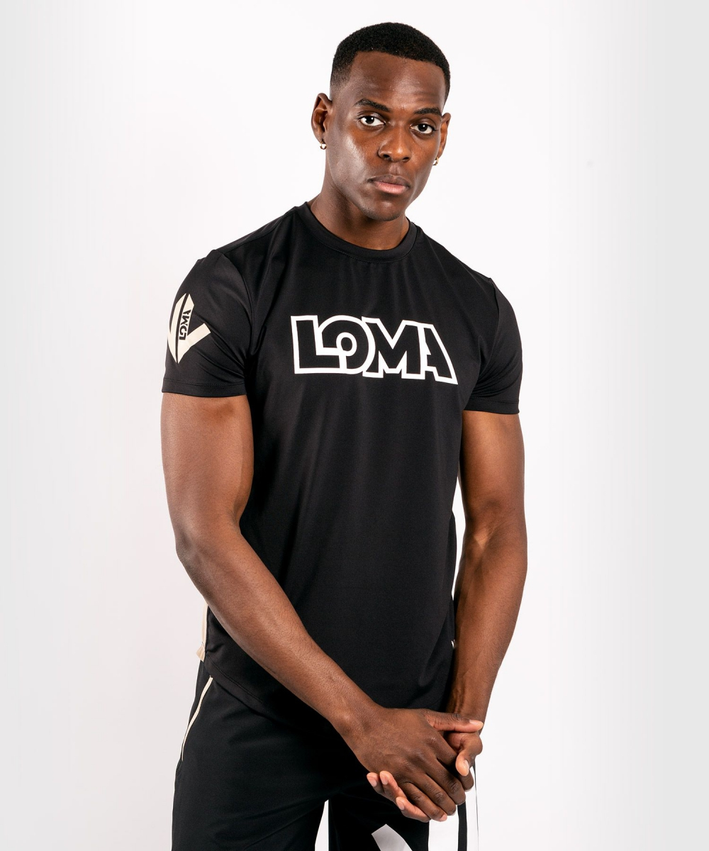 Футболка Venum Loma Origins Dry Tech T-shirt Black
