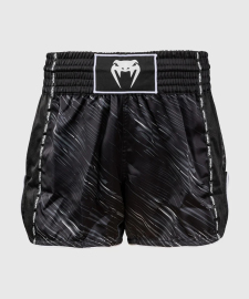 Venum Rapid Muay Thai Shorts - Black/Storm Grey