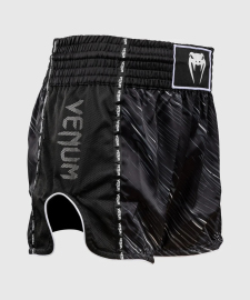 Тайские шорты Venum Rapid Muay Thai Shorts - Black/Storm Grey купить