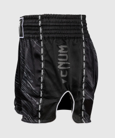 Тайские шорты Venum Rapid Muay Thai Shorts - Black/Storm Grey фото