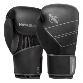 Боксерские перчатки Hayabusa S4 Leather Boxing Gloves Black