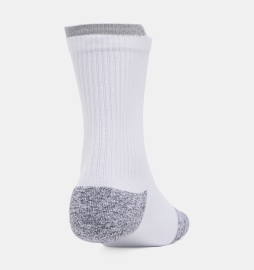 Шкарпетки Under Armour ArmourDry® Run Cushion Unisex 3 Pack Mid Crew White Reflective ціна