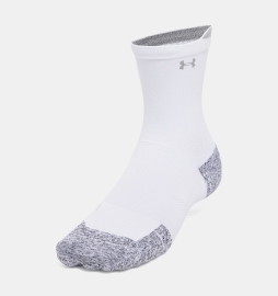 Шкарпетки Under Armour ArmourDry® Run Cushion Unisex 3 Pack Mid Crew White Reflective купити
