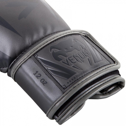 Venum Elite Boxing Gloves Grey photo