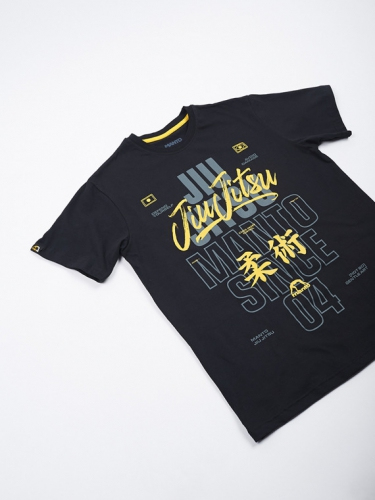 Футболка MANTO T-Shirt Jiu Jitsu 19 Black фото