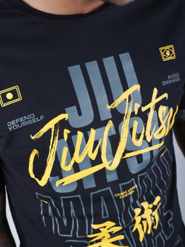 Футболка MANTO T-Shirt Jiu Jitsu 19 Black оригінал