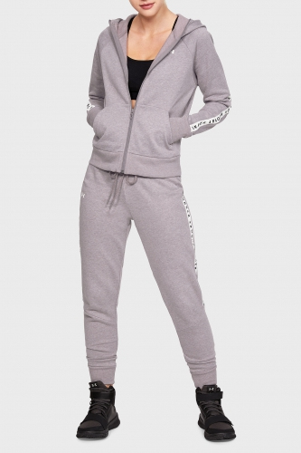 Женская толстовка Under Armour Taped Fleece Full Zip цена