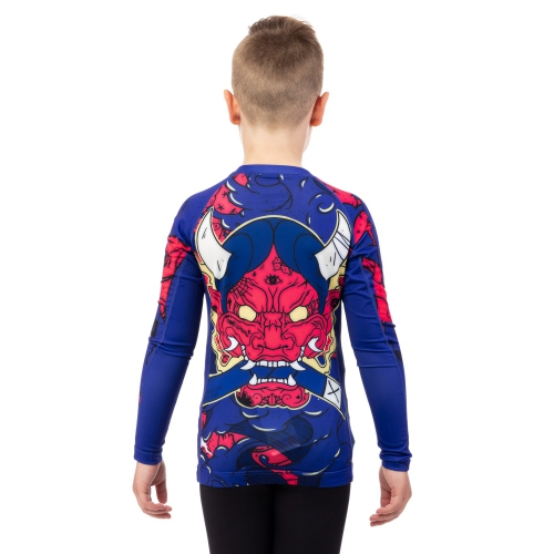 Childrens rash guard Tatami Kids Oni Eco Tech Recycled Rash Guard photo