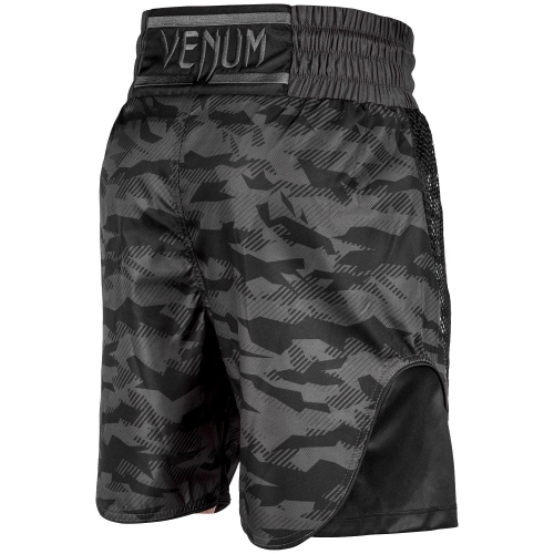 Шорти для боксу Venum Elite Boxing Shorts Camo Black купити