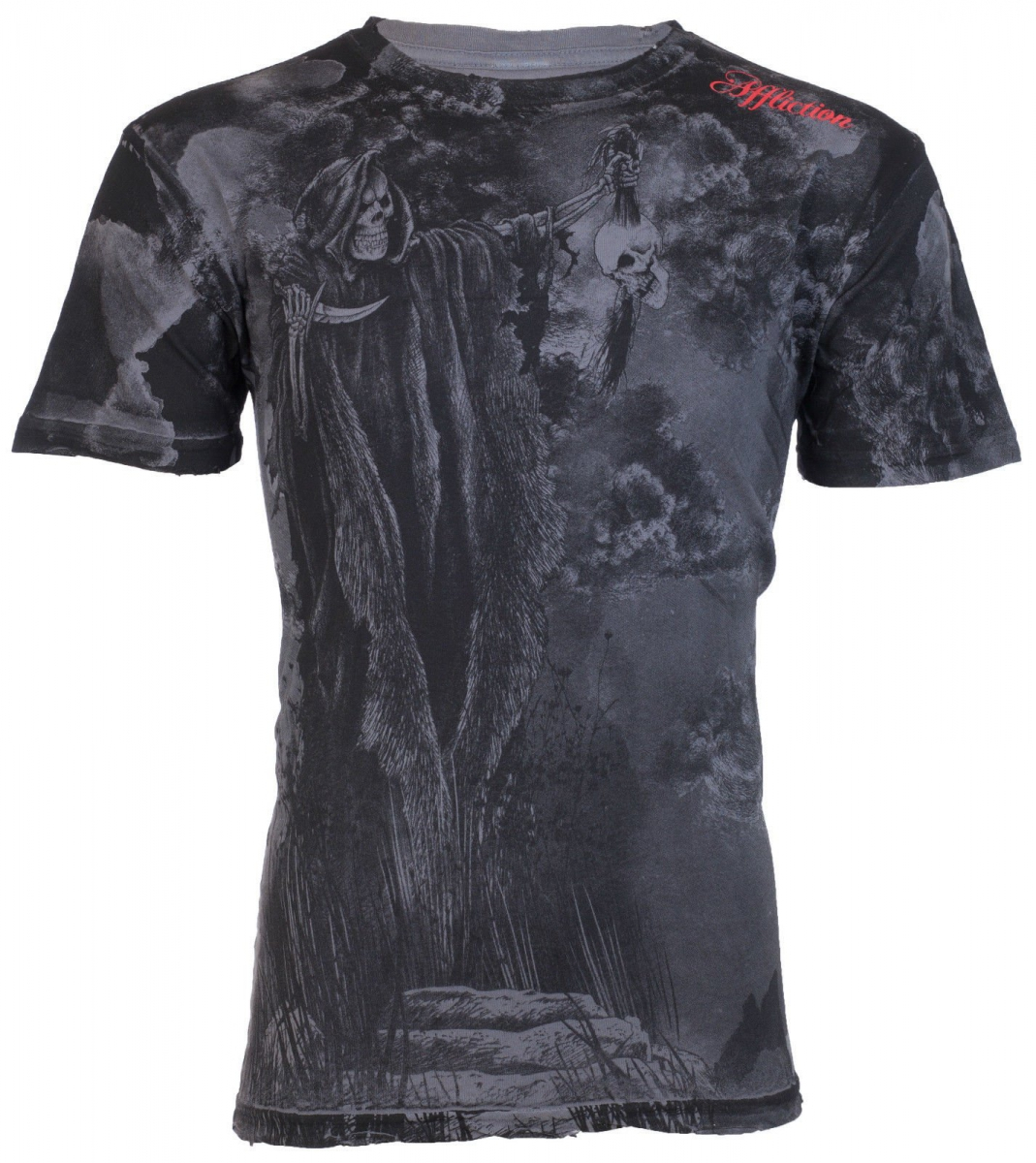 Футболка Affliction Rain Charcool T-Shirt