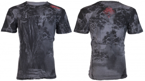 Футболка Affliction Rain Charcool T-Shirt фото