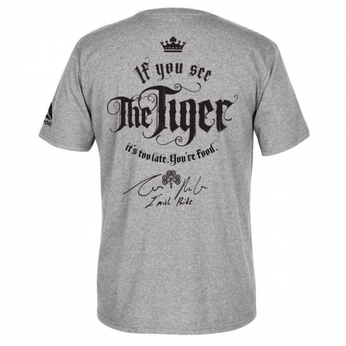 Reebok UFC Conor McGregor Tiger Face T-Shirt Gray price