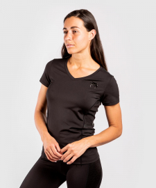 Жіноча спортивна футболка Venum G-Fit Dry Tech T-Shirt Black Black, Фото № 3