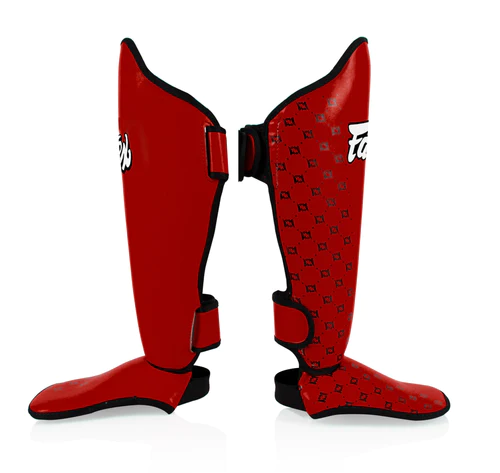 Защита голени Fairtex Competition SP5 Red фото