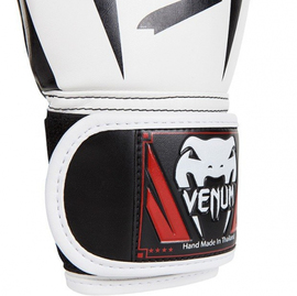 Боксерские перчатки Venum Elite Boxing Gloves White, Фото № 8