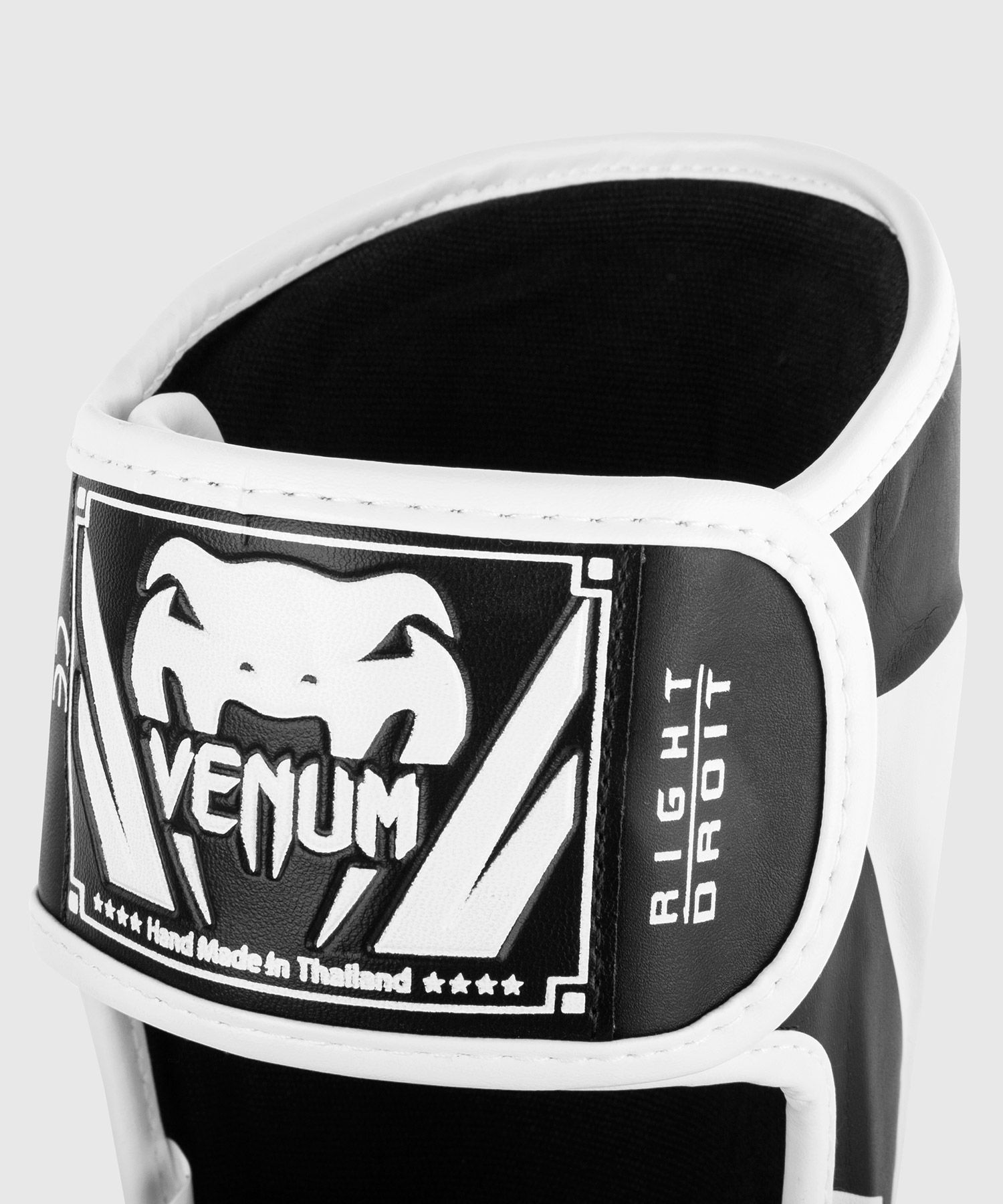 Захист гомілки Venum Elite Standup Shinguards Black White ціна