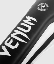 Защита голени Venum Elite Standup Shinguards Black White, Фото № 2