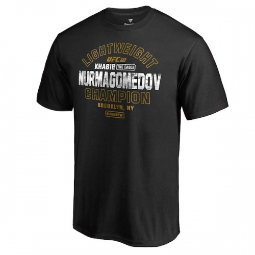 Футболка Reebok UFC Fanatics Branded Khabib Nurmagomedov UFC 223 Black купить