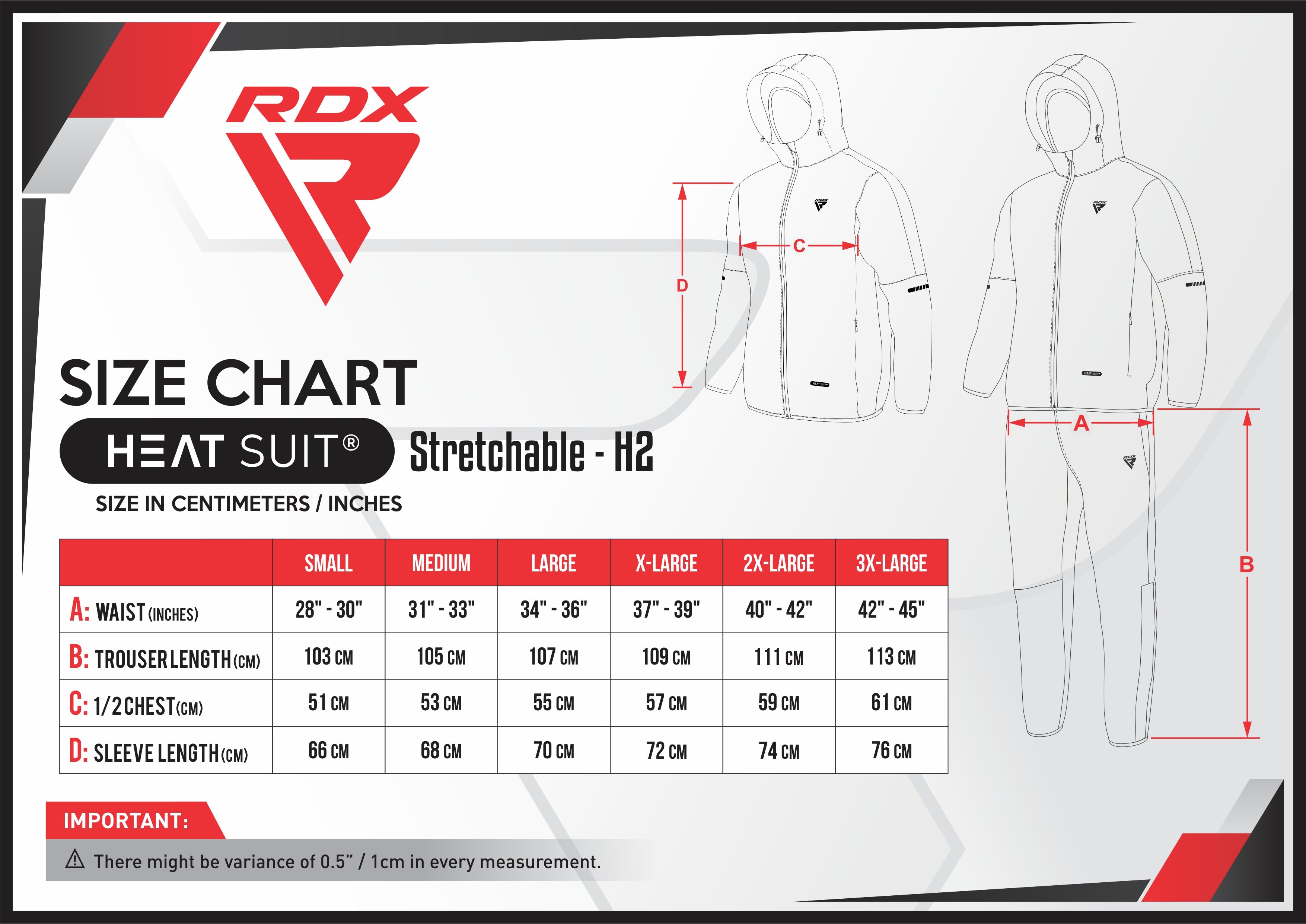 Костюм-сауна RDX H2 Weight Loss Sauna Suit Black оригінал