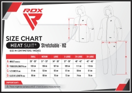 Костюм-сауна RDX H2 Weight Loss Sauna Suit Black оригинал