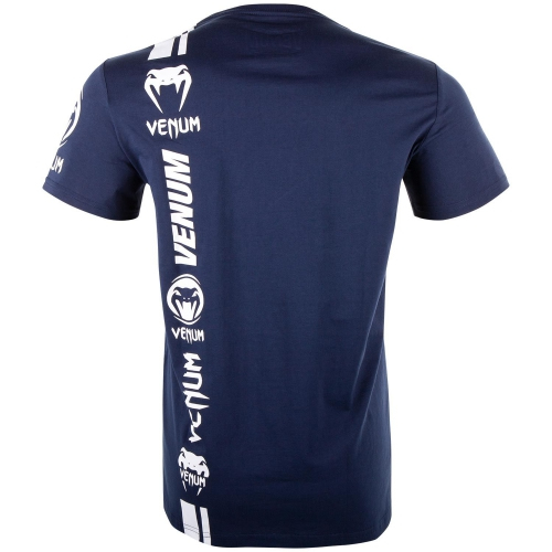 Venum Logos T shirt Navy Blue White price