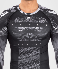 Venum Gorilla Jungle Rashguards Long Sleeves Black White price