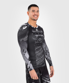 Venum Gorilla Jungle Rashguards Long Sleeves Black White original