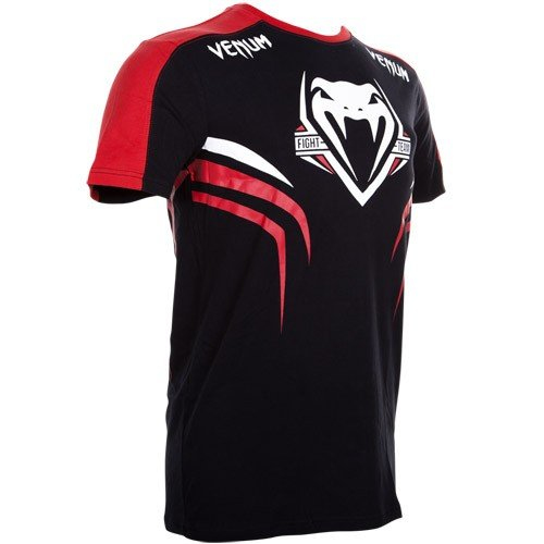 Футболка Venum Shockwave 2 T-shirt Black-Red ціна