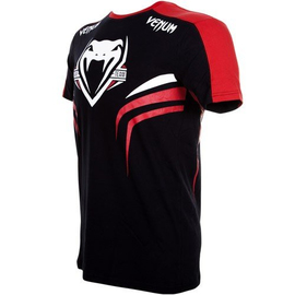 Футболка Venum Shockwave 2 T-shirt Black-Red, Фото № 5