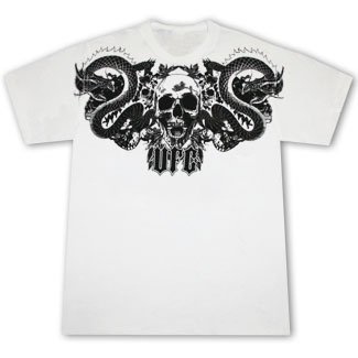 Футболка UFC Skull Dragon T-Shirt White